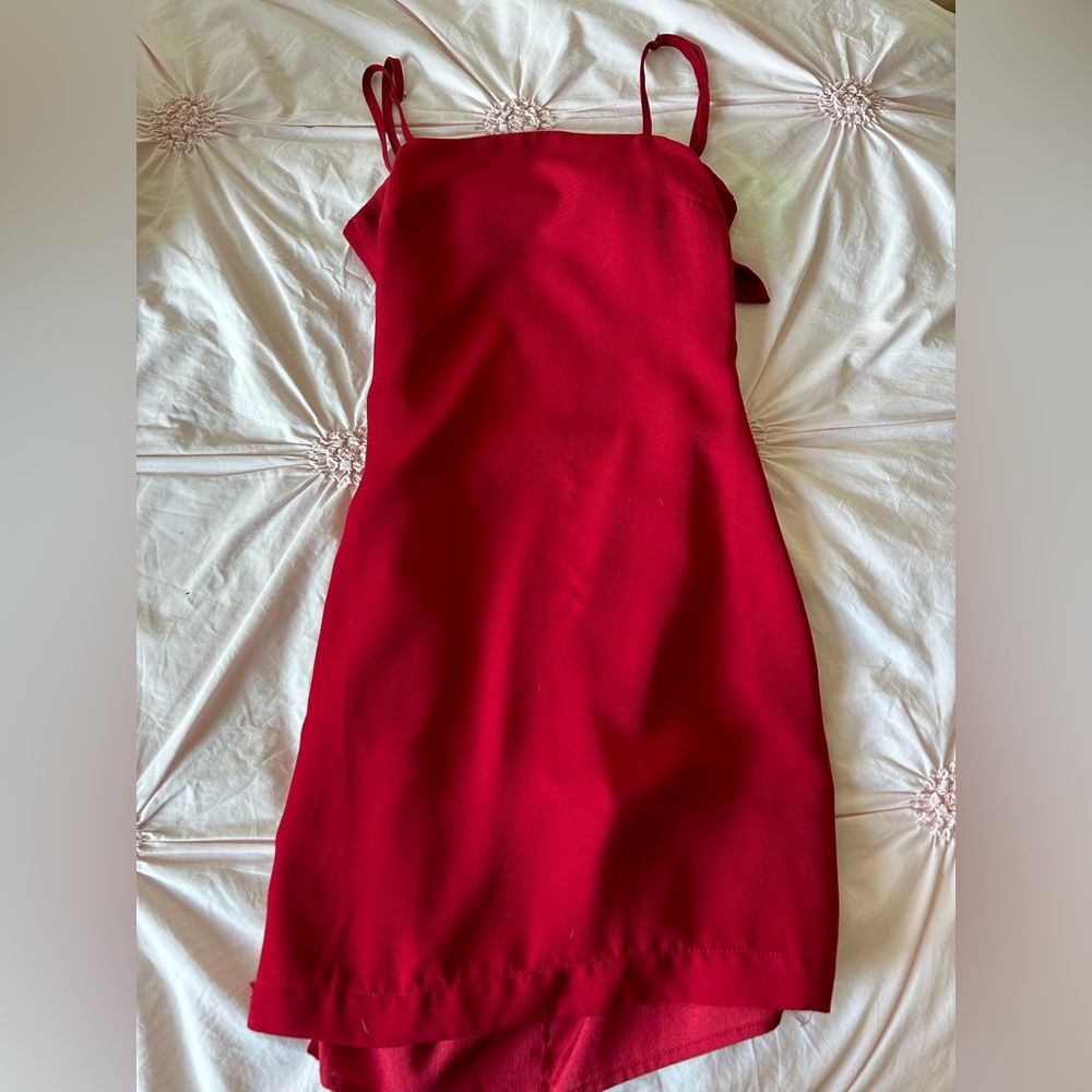 Red Lucy in the sky dress